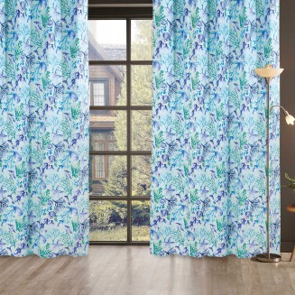 Κουρτίνα Με Κρίκους 140x260 Das Home 2102