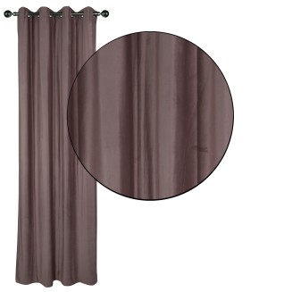 Κουρτίνα Με Κρίκους 140x270 Das Home 2228 Nude