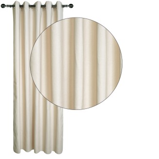 Κουρτίνα Με Κρίκους 140x270 Das Home 2257 Μπέζ