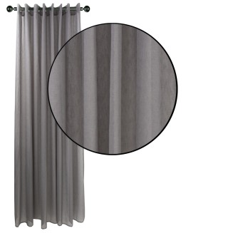Κουρτίνα Με Κρίκους 300x265 Das Home 2225 Γκρί