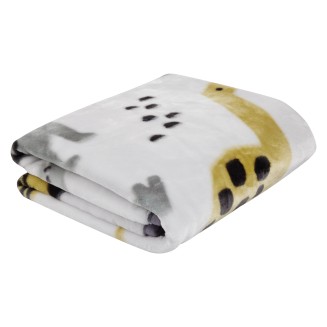 Κουβέρτα Velour Κούνιας 110x140 Das Home Baby Relax 4977 Mint-Taupe