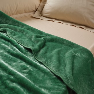 Κουβέρτα Velour Μονή 160x220 Das Kids 0293 Green