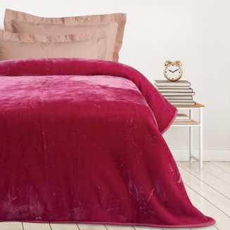 Κουβέρτα Velour Μονή 160x220 Das Kids 0294 Pink