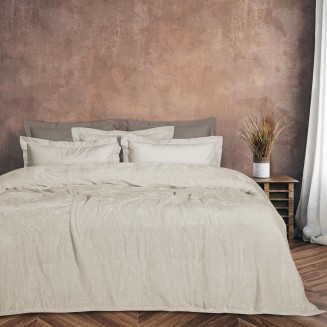 Κουβέρτα Velour Μονή 160x220 Das Home 1341 Ιβουάρ