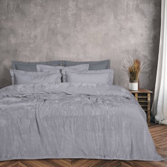 Κουβέρτα Velour Υπέρδιπλη 220x240 Das Home 1342 Γκρί Κουβέρτα Velour Υπέρδιπλη 220x240 Das Home 1342 Γκρί