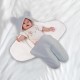 DAS BABY ΥΠΝΟΣΑΚΟΣ FLEECE 80X85 RELAX 4911 GREY