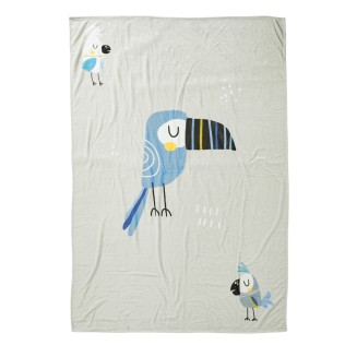 Κουβέρτα Fleece Μονή 160x220 Das Home Kids 4914 Blue-Grey-Mint