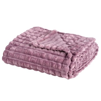 Κουβέρτα Fleece Καναπέ 130x170 Das Home 1358 Dusty Purple