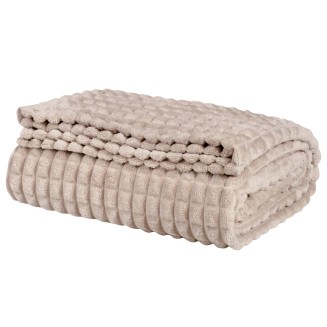 Κουβέρτα Fleece Υπέρδιπλη 220x240 Das Home 1357 Taupe