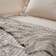 DAS HOME ΚΟΥΒΕΡΤΑ BUBBLE FLEECE 220Χ240 1370 TAUPE