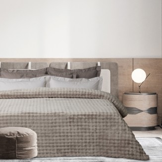 Κουβέρτα Bubble Fleece King Size 240x260 Das Home 1370 Taupe