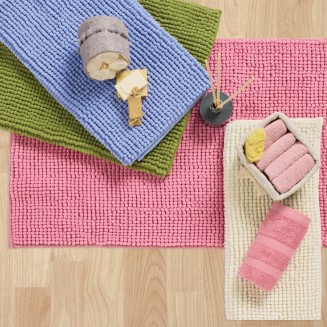 Πατάκι Μπάνιου 60x90 Das Home 777 Pink