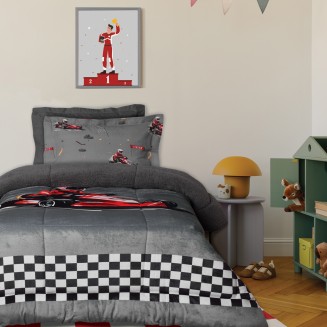 Κουβερτοπάπλωμα Μονό 160x220 Das Kids 4976 Grey