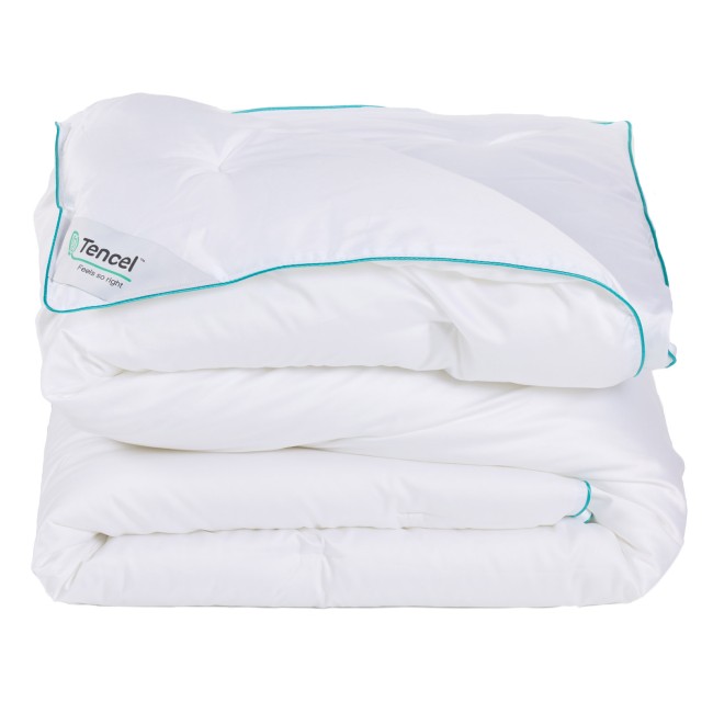 DAS HOME ΠΑΠΛΩΜΑ TENCEL 220X240 COMFORT 1429 WHITE