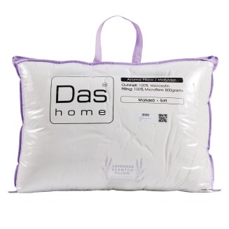 Μαξιλάρι Ύπνου Αρωματικό 50x70 Das Home Lavender 1427 White