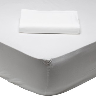 Σεντόνι Μεμονωμένο King Με Λάστιχο 180x200+35 Das Home 1001 Artic White