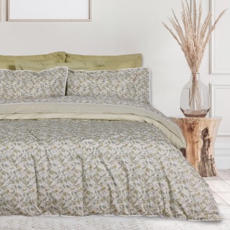 Σεντόνια Σετ King 250x270 Prestige Das Home 1692 Olive-Taupe