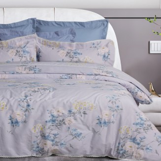 Σεντόνια Σετ King 250x270 Das Home Prestige 1710 Grey-Lilac