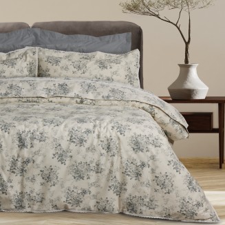 Σεντόνια Σετ King 250x270 Das Home Prestige 1712 Grey-Ivory