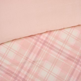 Σεντόνια Σετ Μονά Φανέλα 170x260 Das Home Flannel 9638 Ecru-Nude