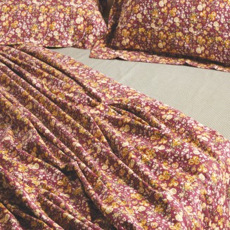 Σεντόνια Σετ King 260x280 Das Home Happy 9683 Bordeaux-Green