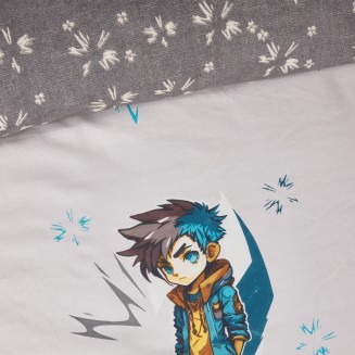 Σεντόνια Σετ Μονά 170x260 Das Home Kids 4939 Beige-Grey