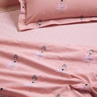 Σεντόνια Σετ Μονά 170x260 Das Home Kids 4973 Pink