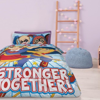 Σέτ Σεντόνια Μονά Das Home Super Hero Girls 5005