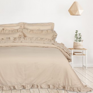 Σεντόνια Σετ Υπέρδιπλα 240x270 Daily Das Home 3168 Taupe