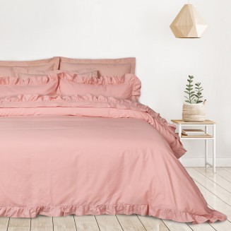 Σεντόνια Σετ Υπέρδιπλα 240x270 Daily Das Home 3169 Pink
