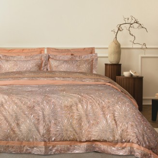 Σεντόνια Σετ Υπέρδιπλα 240x270 Das Home Executive 1689 Grey-Teracotta