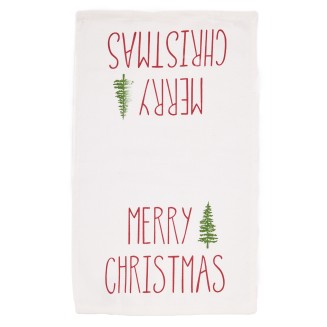 Ποτηρόπανα Σετ Christmas 2 Τεμαχίων 30x50 Das Home 0816 Red-White