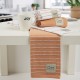 DAS HOME ΣΕΤ ΠΟΤΗΡΟΠΑΝΑ 2ΤΜΧ 30Χ50 0831 TERACOTTA, WHITE