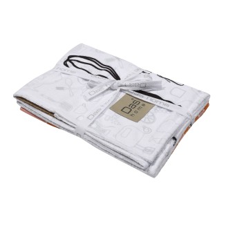 Σετ Ποτηρόπανα Κουζίνας 2 Τεμαχίων 40x65 Das Home 0636 Πολύχρωμο