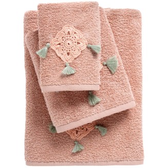 Σετ Πετσέτες 3 Τεμ. Das Home Soft Daily 0729 Σομόν