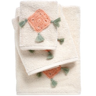 Σετ Πετσέτες 3 Τεμ. Das Home Soft Daily 0730 Εκρού