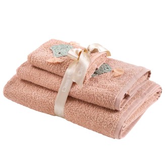 Σετ Πετσέτες 3 Τεμ. Das Home Soft Daily 0731 Σομόν