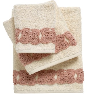 Σετ Πετσέτες 3 Τεμ. Das Home Soft Daily 0733 Εκρού