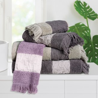 Σετ Πετσέτες 3 Τεμ. Das Home Daily 744 Lilac