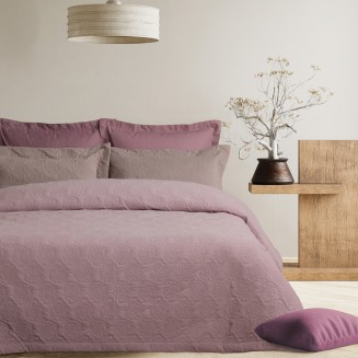 Μαξιλαροθήκες Σετ 2 Τεμαχίων 50x70 Das Home Happy 0289 Lilac