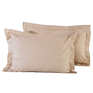 Μαξιλαροθήκες Σετ 2 Τεμαχίων Colour Collection Best Line 1002 Μπέζ Μαξιλαροθήκες Σετ 2 Τεμαχίων Colour Collection Best Line 1002 Μπέζ