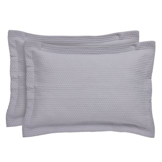 Μαξιλαροθήκες Σετ 50x70+5 Das Home Happy 9635 Grey