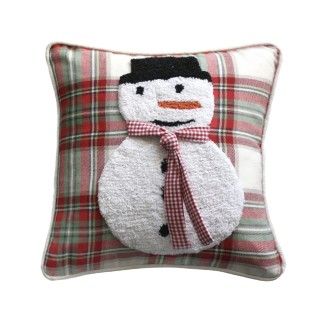 Μαξιλάρι Φιγούρας 40x40 Christmas Das Home 0847 Red-White