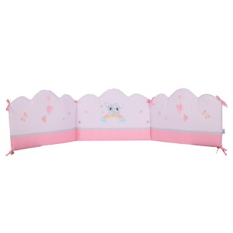 Πάντα Κούνιας 45x195 Das Home Baby Fun Digital Print 4934 Grey-Pink