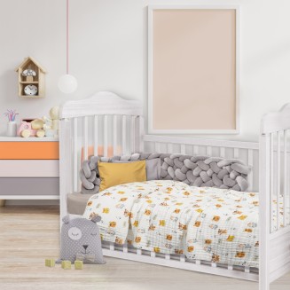 Κουβέρτα Μουσελίνα Αγκαλιάς 80x105 Das Home 6622