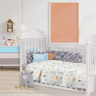 Κουβέρτα Μουσελίνα Αγκαλιάς 80x105 Das Home 6623