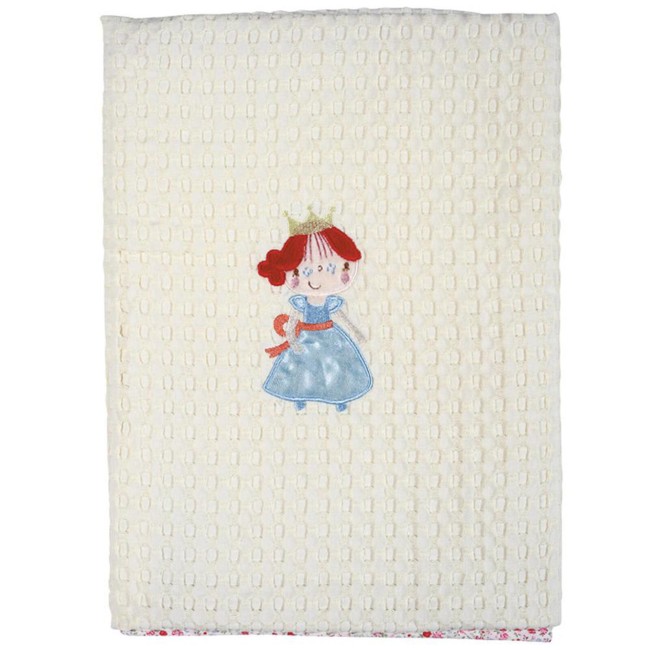 Κουβέρτα Πικέ Κούνιας Das Home 110x150 Baby Dream Embroidery 6511