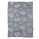 DAS BABY ΚΟΥΒΕΡΤΑ FLEECE 80X110 RELAX 4864 ΓΚΡΙ, ΚΙΤΡΙΝΟ, ΡΟΖ