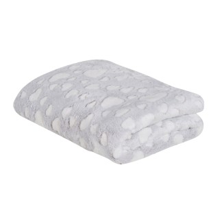 Κουβέρτα Fleece Αγκαλιάς 75x100 Das Home Baby Relax 4909 Light Grey