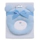 DAS BABY ΚΟΥΒΕΡΤΑ ΠΙΚΕ 75X100 RELAX 4959 BLUE, WHITE